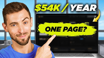 How To Build a $54,000 One-Page Website With AI