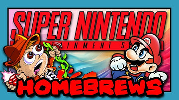 Best Super Nintendo Homebrew Games - SNESdrunk