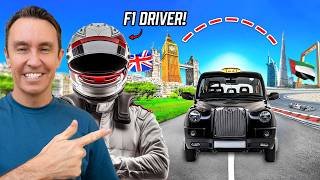 I DROVE ACROSS THE WORLD TO TAKE A F1 DRIVER TO WORK