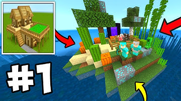 Craft World Block Crazy 3d Ocean Island Multiplayer Survival Walkthrough Part 1