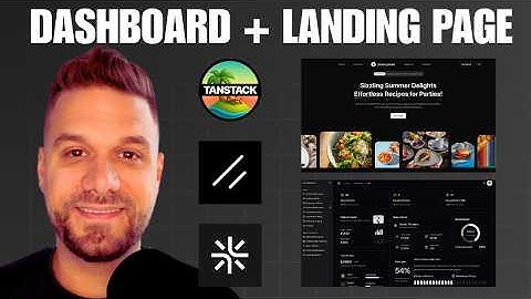 How to Build a Full Landing Page & Dashboard (TanStack Start + Shadcn)
