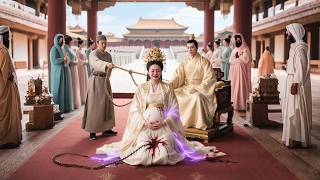🔥心愛的寵妃去世他竟冤枉她是妖孽，3天不給她飯吃還抽她300大鞭子，直到懷孕的她心如死灰從城樓一躍而下，他心如刀絞求她回來！#最火短剧