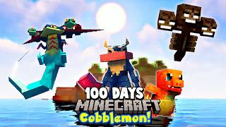 We Survive 100 Days in Hardcore Cobblemon on An Island Only World
