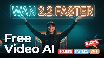 How to Run WAN 2.2 x2 FASTER With Lora LIGHTING (NO COMFYUI)