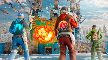 We Built a BEAUTIFUL Snow Sanctuary Base in Rust