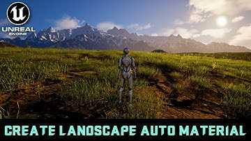 Massive Worlds with UE5 Landscape Auto Material — Masterclass