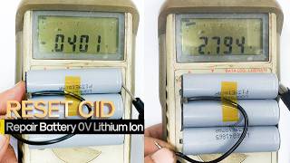 Repair battery 0v lithium ion