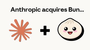 Anthropic Just Bought Bun?!?!