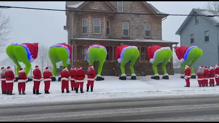 嵐の前の静けさ 7 #クリスマス #デコレーション #グリンチ #fypシ #ソラ #fyp #ダンス #風が強い #嵐