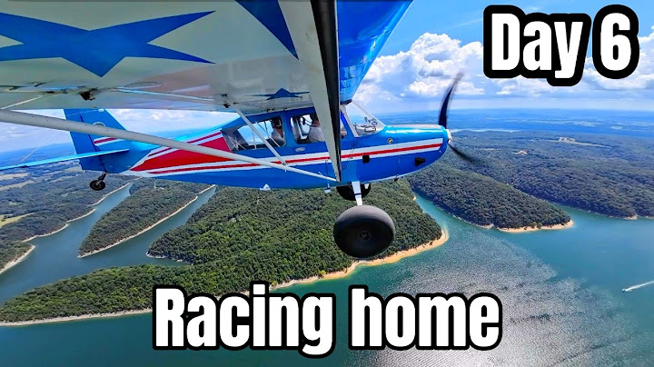 Day 6: RACING storms home from AirVenture Oshkosh 2025