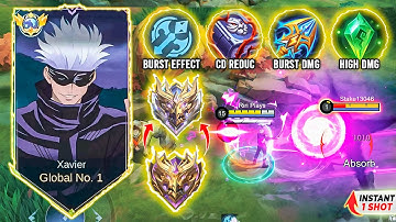 FINALLY! FOUND THE PERFECT GLOBAL BUILD FOR XAVIER! (BROKEN DAMAGE💀)