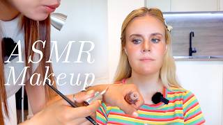 ASMR Korean Pro Makeup Artist creates the Perfect Summer Beach Look (Unintentional ASMR)
