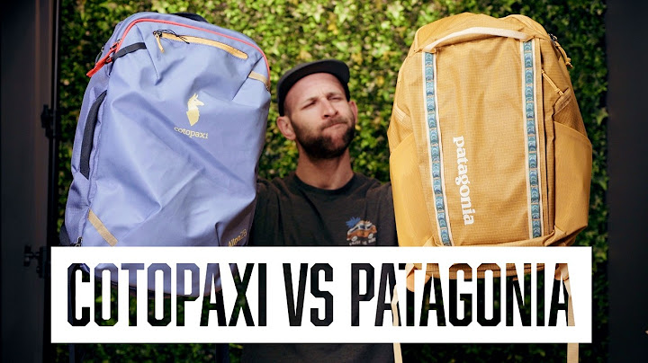 Cotopaxi Allpa 28 vs Patagonia Black Hole 32 | Travel Backpack Comparison
