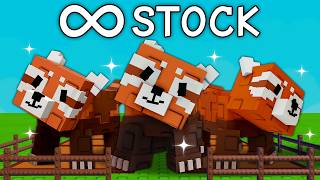 Using a Red Panda Army for INFINITE Stock