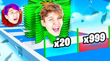 NOOB vs PRO vs HACKER In GRINDER RUN!? (MAX LEVEL!)