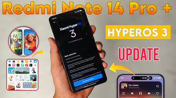 HyperOS 3 Android 16 Update Available For Redmi Note 14 pro+ 5G | Get New Features+ How to Install ✅