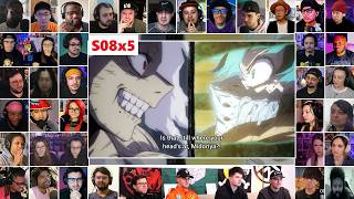 [40  Reactors] My Hero Academia Season 8 Episode 5 MEGA Reaction Mashup - Boku no Hero Academia [4K]