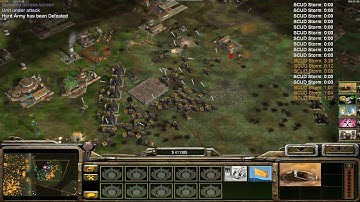 Scud Storm Apocalypse - Command & Conquer Generals Zero Hour - 1 vs 7 HARD Gameplay