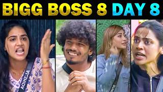 Anshida VS Muthukumaran Fight 🔥 Bigg Boss 8 Tamil Day 8 | Today Trending Troll #biggboss