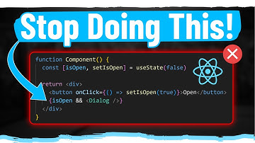Stop Writing React Code Like This