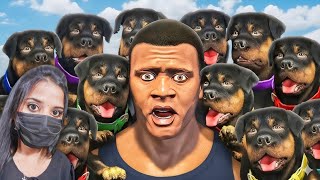 GTA 5 – Who is The REAL CHOP? | Shinchan & Dorabuji - GTA 5