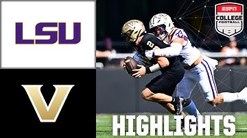 LSU Tigers vs. Vanderbilt Commodores | Full Game Highlights | ESPN College Football