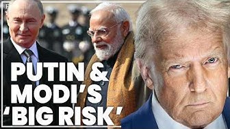 Thumbnail for Modi 'at risk' as Putin tries to save Russian economic collapse with Indian trade deal