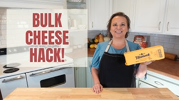 Preserve Blocks of Cheese for Months: Grocery Saving Hack