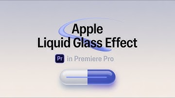 How to create Apple Style Liquid Glass Effect | Adobe Premiere Pro | 24 FPS