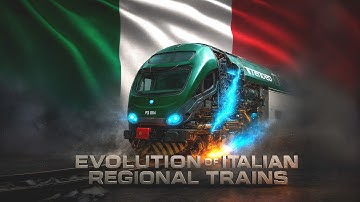 🚆 Evolution of Italian Regional Trains | Stunning AI Transformations from 1940 to Present