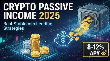 Crypto Passive Income 2025: Best Stablecoin Lending Strategies (8-12% APY)