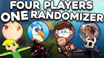 We RUINED a Four Player Cross-Game Randomizer