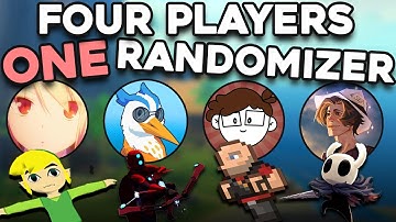 We RUINED a Four Player Cross-Game Randomizer