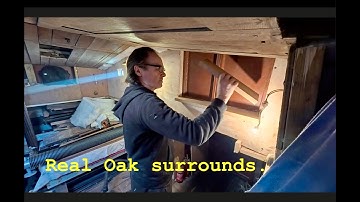 I build more of the interior of my old Dutch Barge