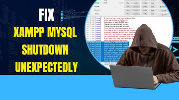 XAMPP MySQL Shutdown Unexpectedly - Fix XAMPP MySQL Shutdown Unexpectedly