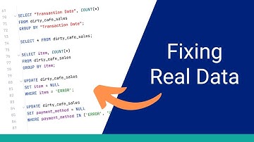 Dirty Data? Fix It Like This in SQL