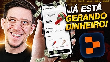 Criei um APP em MINUTOS… e ele já COMEÇOU a me PAGAR (Sem Programar)