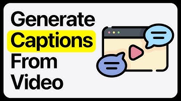 How To Generate Captions From a Video
