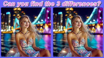 Zoek de verschillen spel Vol.2576 Lucia Uitgelicht [Vind de verschillen 4K]