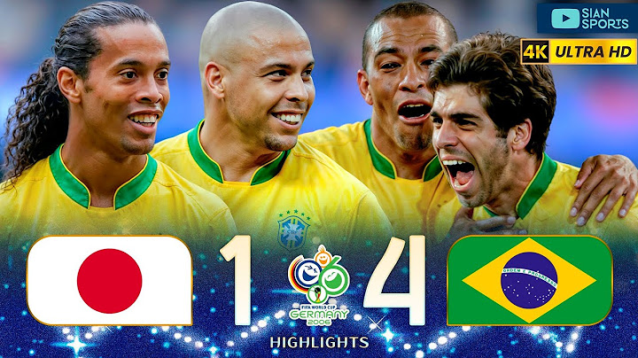 RONALDO, RONALDINHO AND JUNINHO PUT ON A SHOW IN BRAZIL'S BEST MATCH OF THE 2006 WORLD CUP