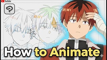How to Animated Stark from Sousou no Frieren – Full 3 Minute Timelapse