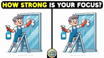 🐢🧩 Find 3 Differences | Sharpen Your Focus 🧩🐢 | Quizonaut Turtle