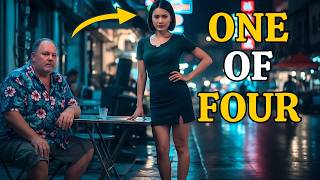 My Phuket Girlfriend Played Four of Retired Foreigners at the Same Time!