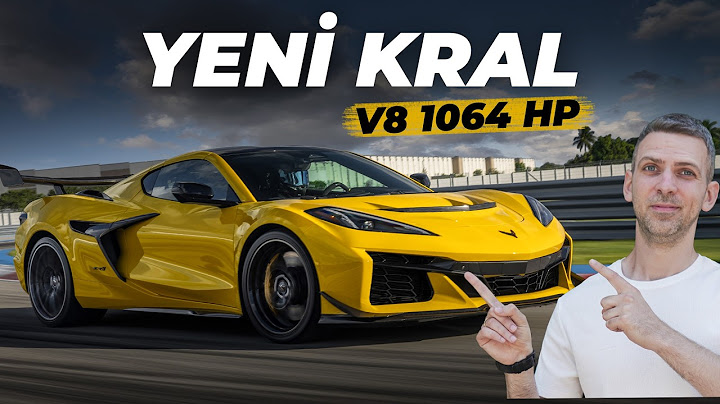 AMERİKA'NIN FENDİ BUGATTI'Yİ YENDİ | Corvette ZR1