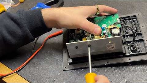 Polk PSW110 Subwoofer No Sound. Fixed! - Diagnosis + Repair | The Amplified Bench