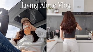 Days in My Life Living Alone | Buying a new car and decorating it, home meals, unboxing iPhone16!