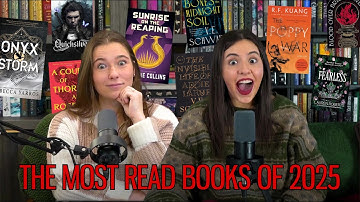 judging the MOST read books of 2025 👀📚