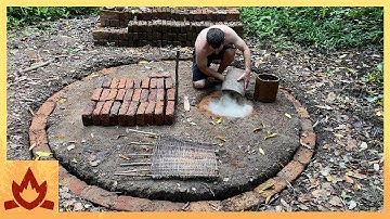 Primitive Technology: Wood ash & crushed terracotta mortar