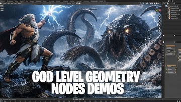 New godlevel geometry nodes demos