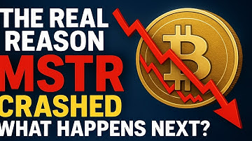 The REAL Reason  MSTR Crashed — What Happens Next?